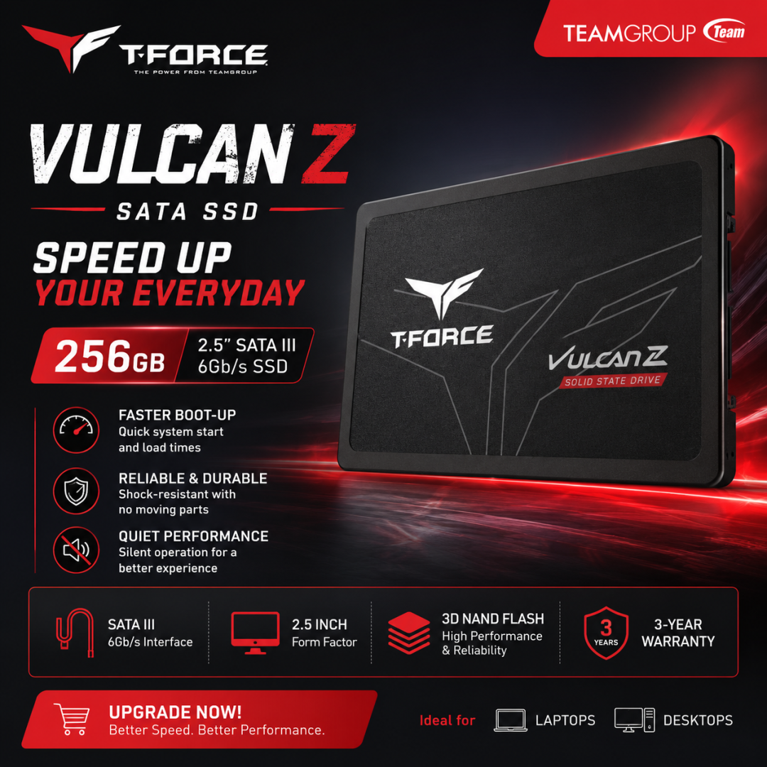 TEAM T-FORCE VULCAN Z 256GB SATA SSD