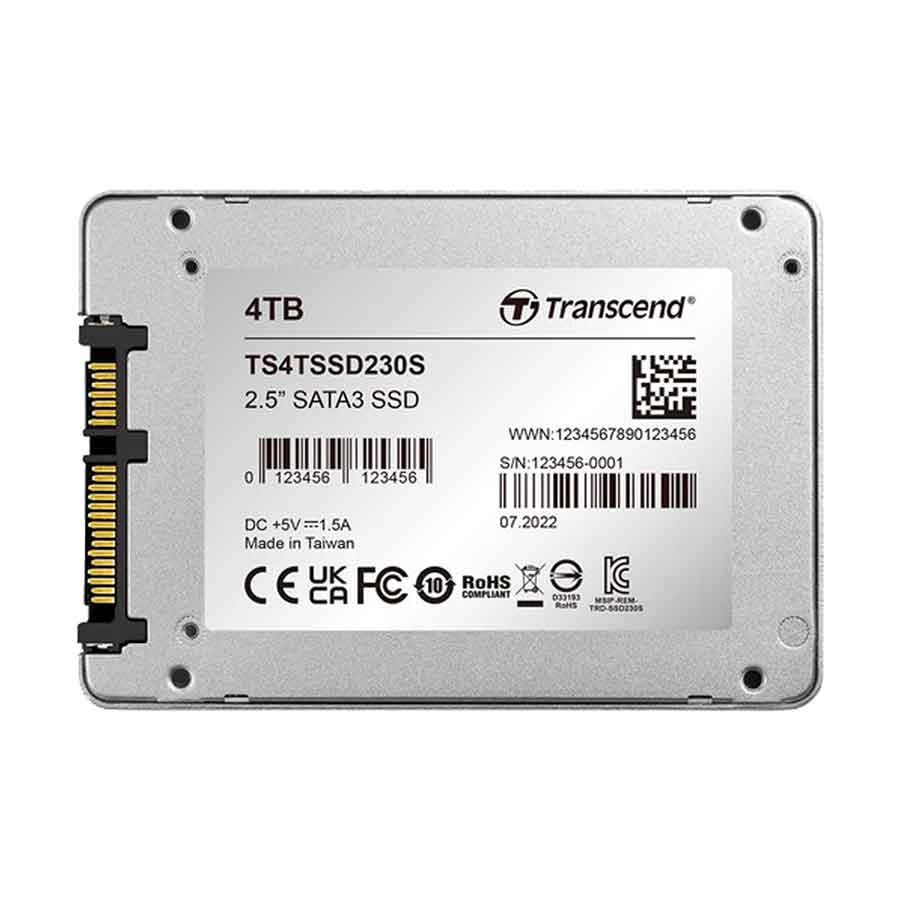 Transcend 230S 4TB 2.5 Inch SATAIII SSD